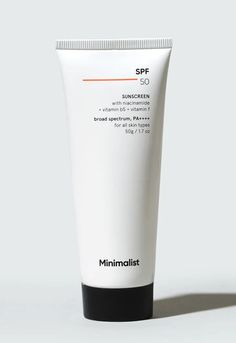 Minimalist SPF 50 Sunscreen - Minimalist sunscreen - skinsavvy